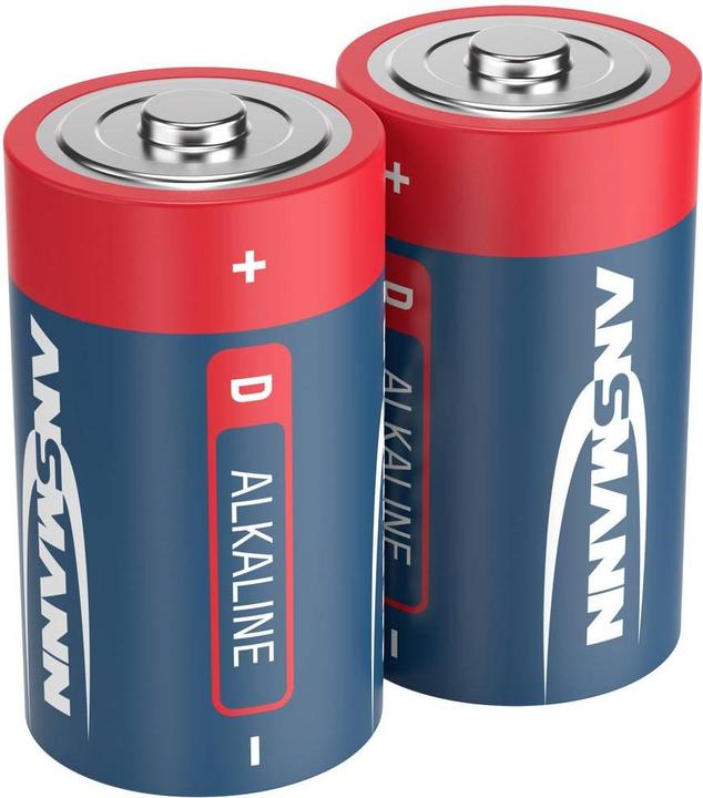 Actual product image Ansmann D LR 20 Red-Line (2 pcs., D, 16000 mAh)