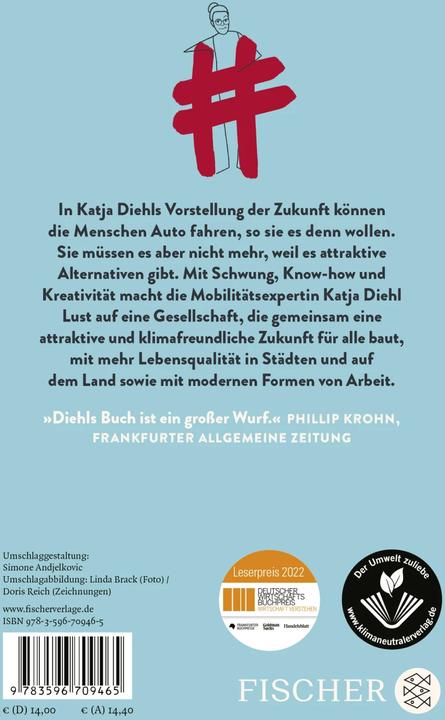 Produktbild Autokorrektur – Mobilität für eine lebenswerte Welt (Deutsch, Katja Diehl, 2023)