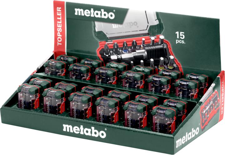 Produktbild Metabo Bit-Box Promotion. 15-teilig (Kreuz sonstige)