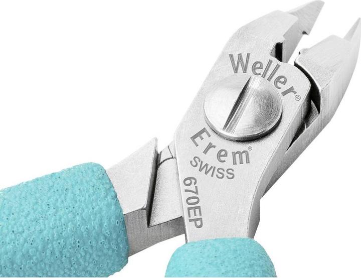 Actual product image Weller Erem Straight tapered vert flush tip cutter (110 mm)