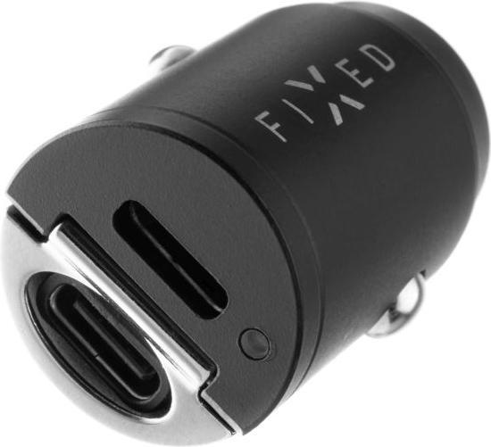 Produktbild Fixed Duales USB-C Autoladegerät 30W + USB-C/USB-C Kabel