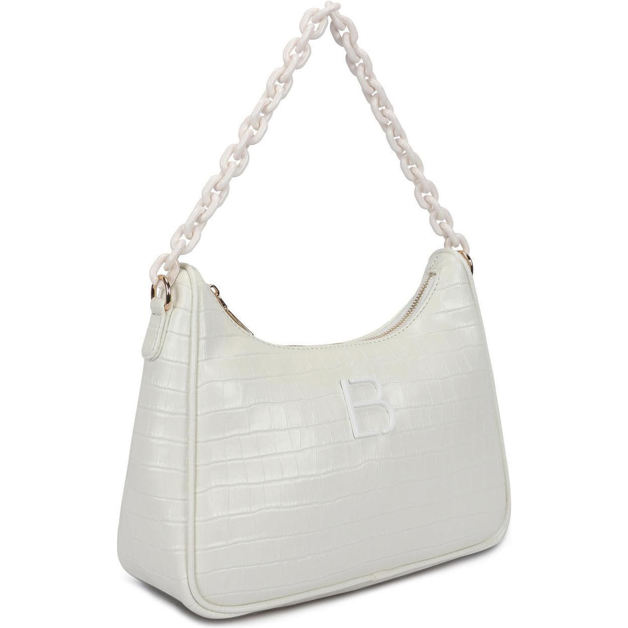 Thumbnail - Lucky Bees, Handtasche, Evan, Weiss