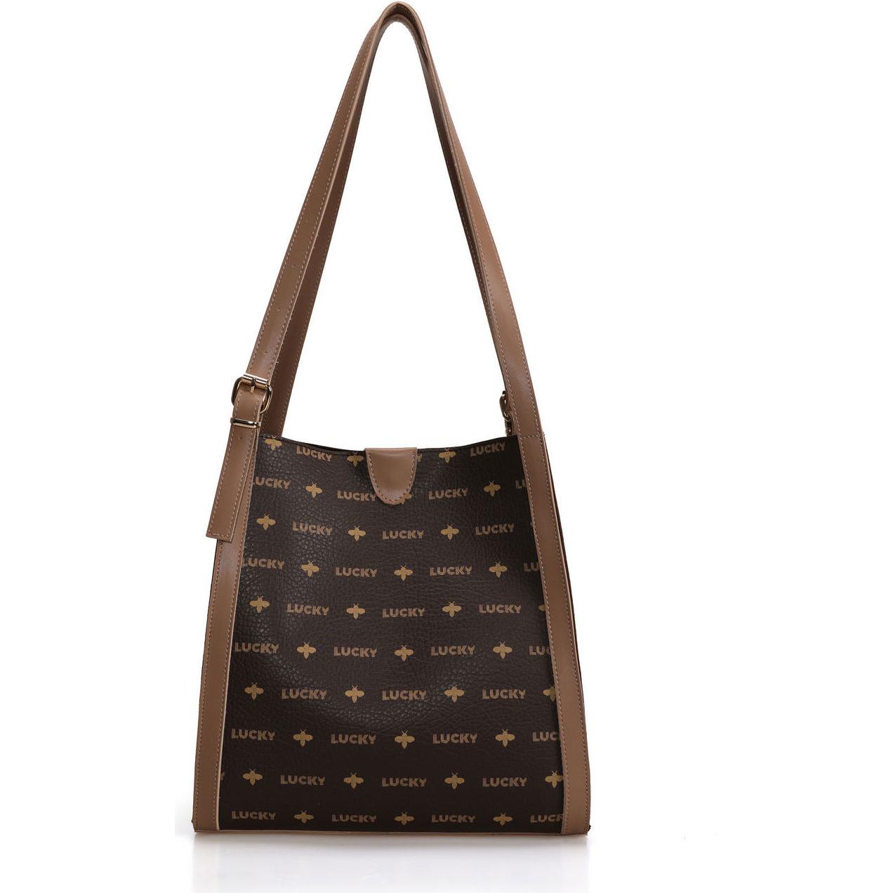 Lucky Bees, Handtasche, Isabella, Braun