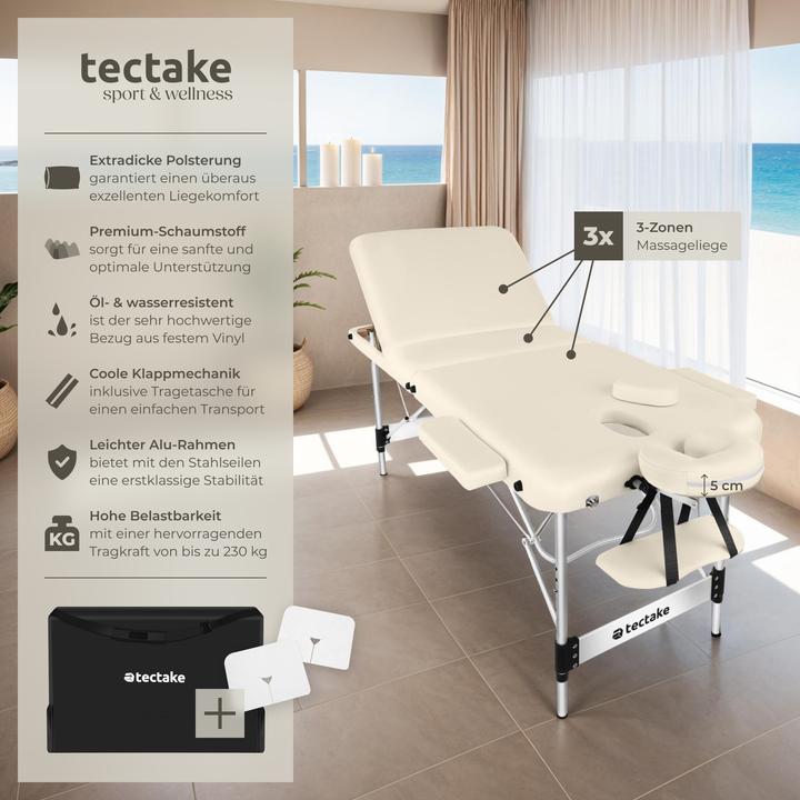 Produktbild tectake Massageliege