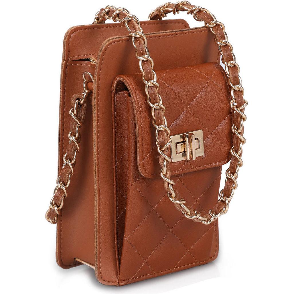 Lucky Bees, Handtasche, Jedidiah, Braun