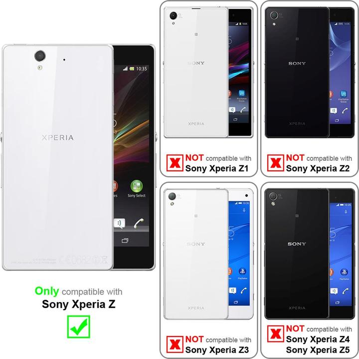 Produktbild Cadorabo Book Invisible Magnet Cover (Sony Xperia Z)