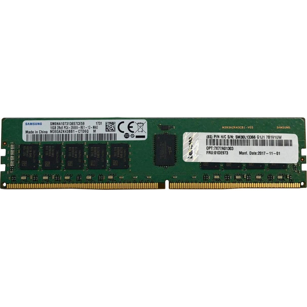 Lenovo ThinkSystem TruDDR4 2Rx8 ECC UDIMM (1 x 16GB, 3200 MHz, DDR4-RAM, U-DIMM), RAM