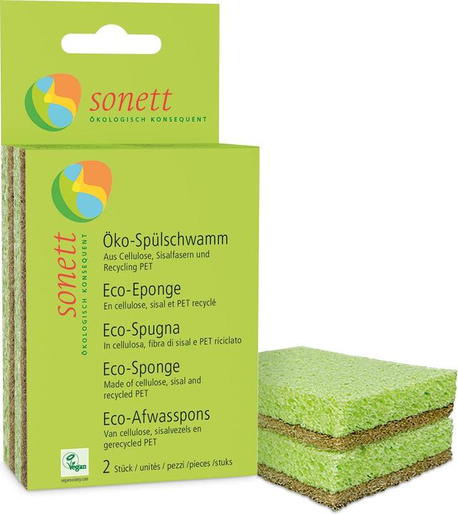 Actual product image Sonett Eco rinsing sponge (2 pcs.)