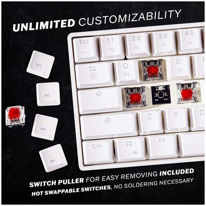 Image du produit HK Gaming GK61 (US, Filaire)