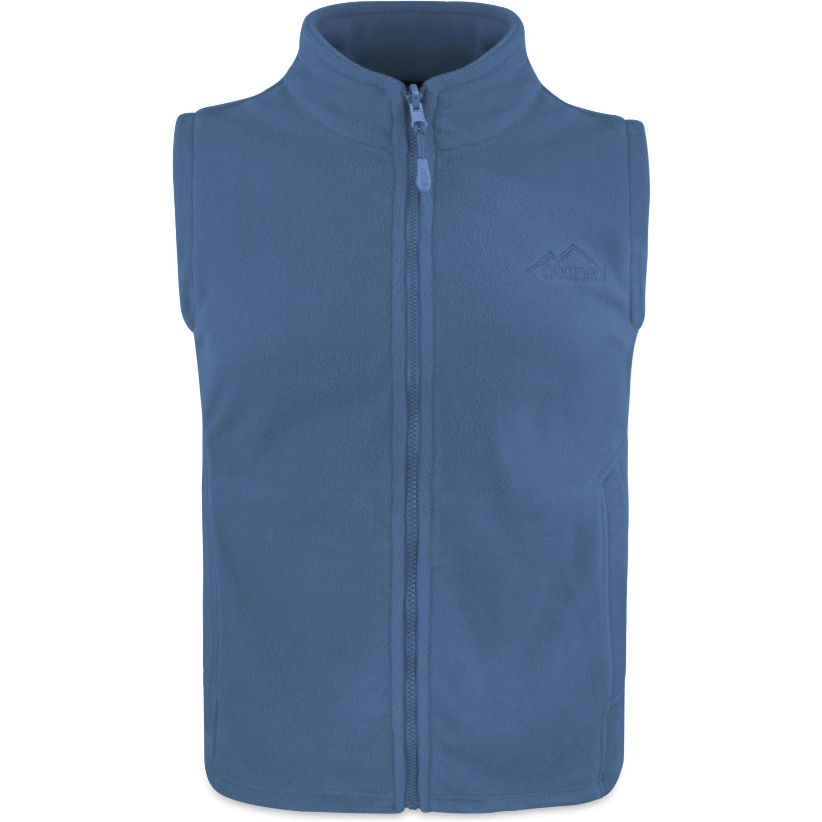 Normani, Herren, Weste, Herren Fleeceweste Jovik - 1057, Blau, (7XL)