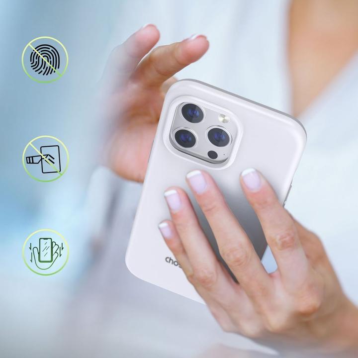 Immagine prodotto Choetech Custodia MFM Custodia di protezione per MagSafe per iPhone 13 Pro Bianco (PC0113-MFM-WH) (Apple iPhone 13 Pro)