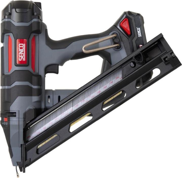 Actual product image Senco Fusion F-15XP 18V Li-Ion accu DA spijker tacker set (1x 1,5Ah) - 32-65 mm