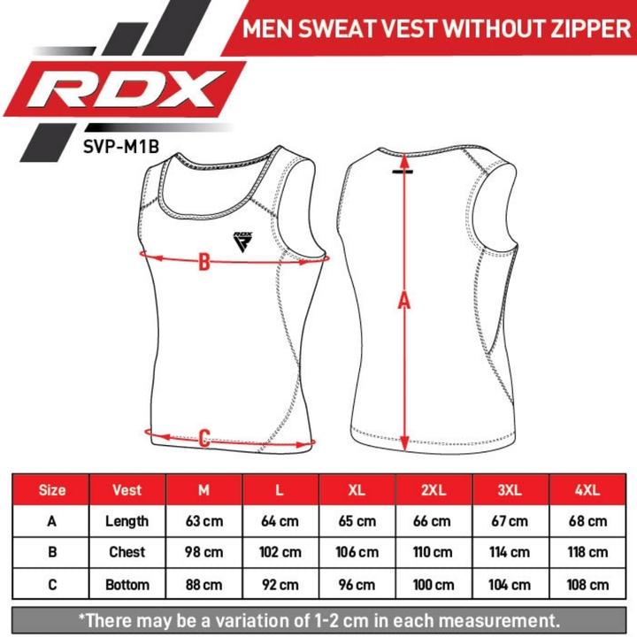 Produktbild Rdx Herren-Schwitzjacke zum Abnehmen (XXL)