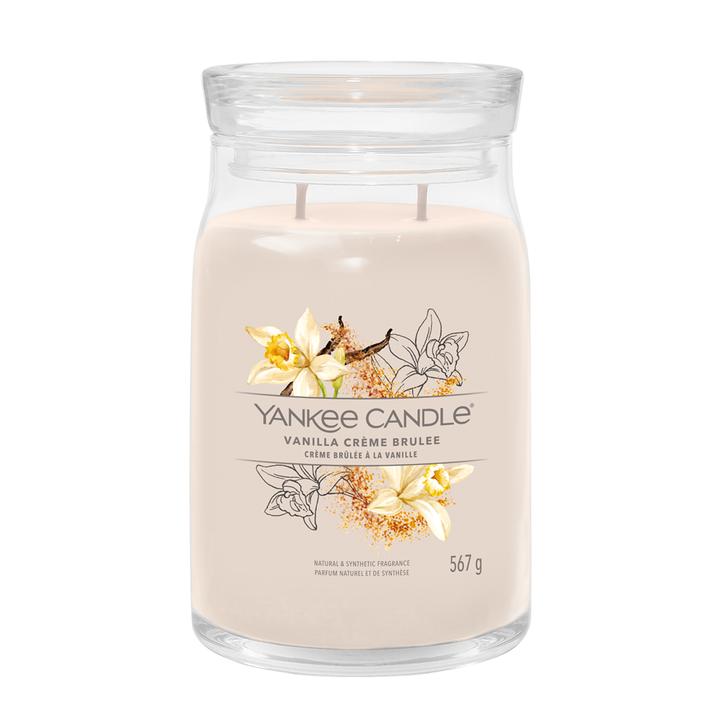 Actual product image Yankee Candle Duftkerze Vanilla Crème Brûlée Signature Large Jar