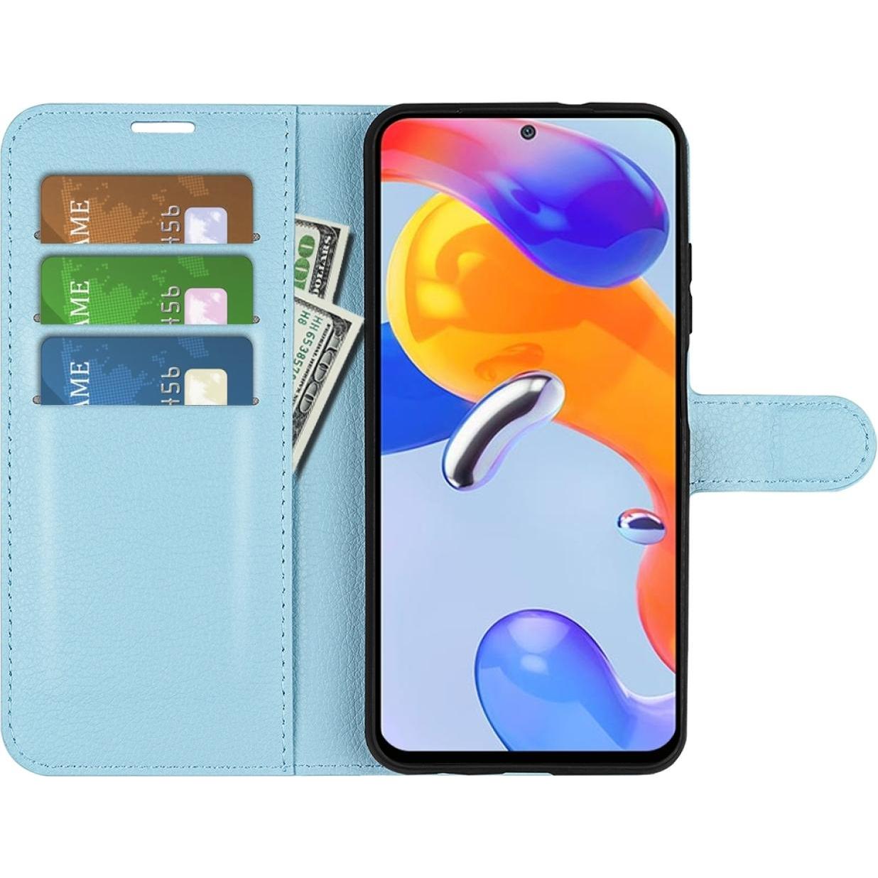 Thumbnail - Screenguard Xiaomi Redmi Note 11 Pro Leather Guard Lederhülle (Xiaomi Redmi Note 11 Pro), Smartphone Hülle, Blau