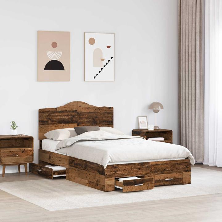 Image du produit vidaXL Moderner Bettrahmen (120 x 190 cm)
