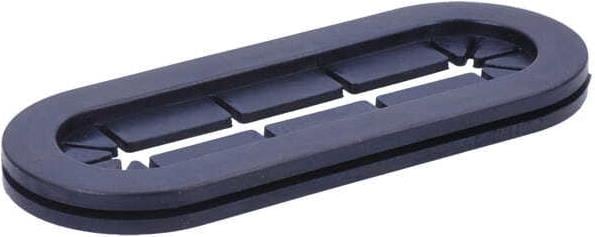 Produktbild Phobya Kabel Gummidurchführung oval schwarz