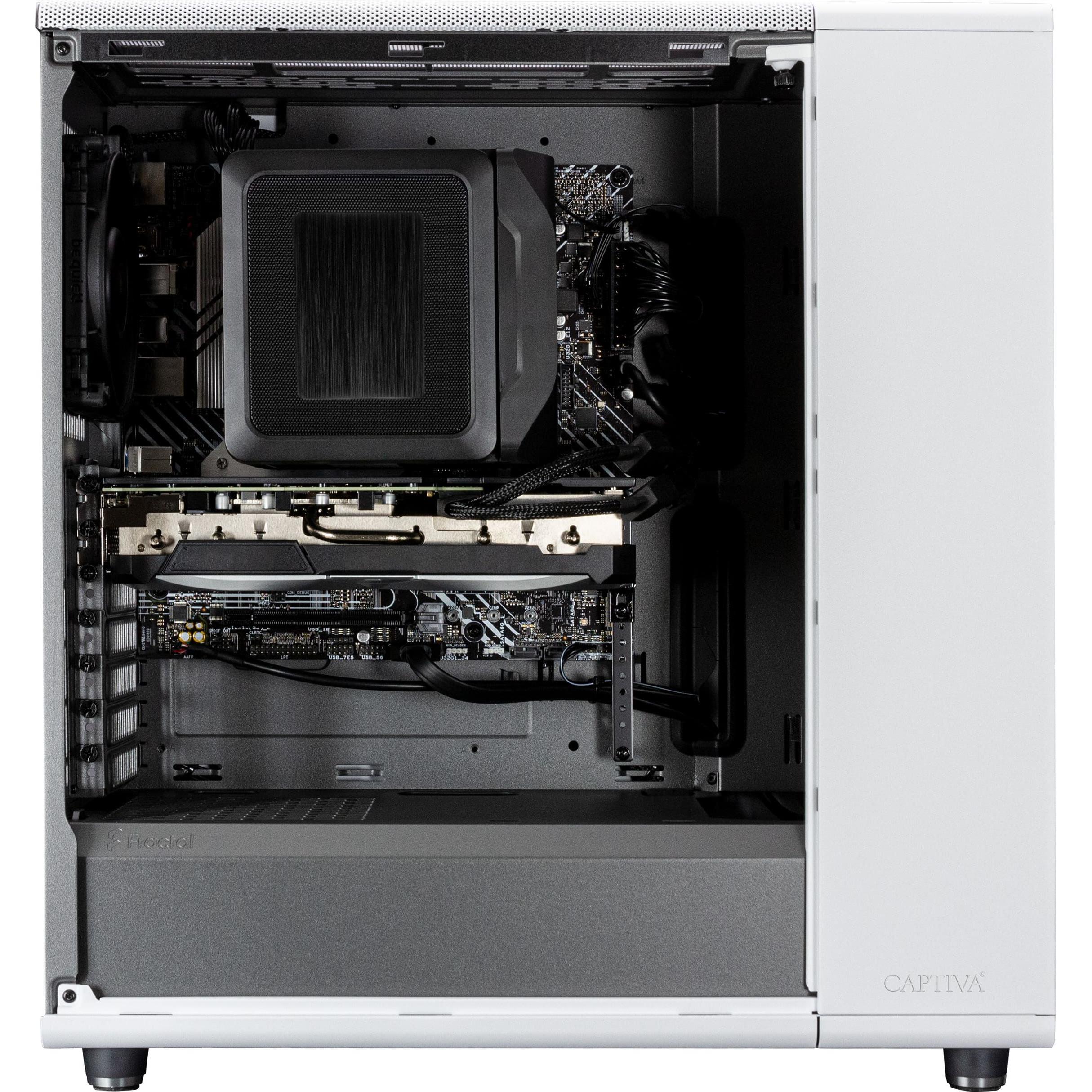 Thumbnail - Captiva Advanced Gaming R83-812 Ryzen 5 RTX 4060 (AMD Ryzen 5 5600, 32.77 GB, 2000 GB, GeForce RTX 4060), PC, Schwarz