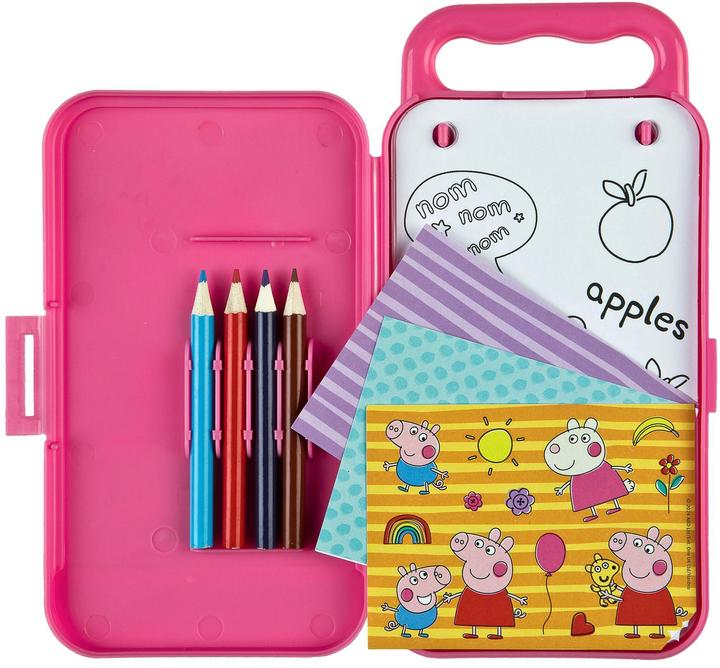 Actual product image Undercover Peppa Pig colouring set to go