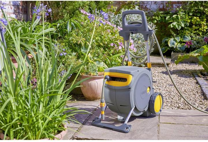 Actual product image Hozelock Auto Reel Mobile 100-100-488 35 m 1 pc. Garden hose reel (35 m)