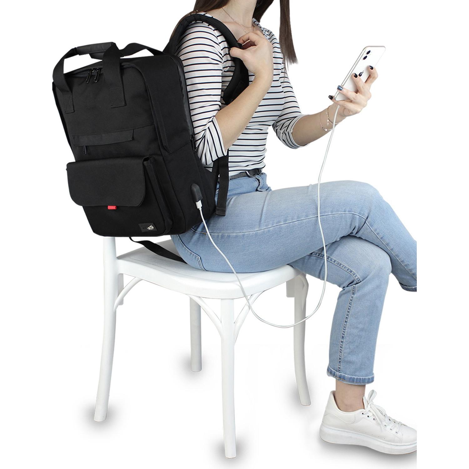 Thumbnail - Lucky Bees, Handtasche, Tim, Schwarz