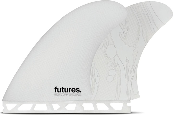 Produktbild Futures Twin Fin Set Son of Cobra fiberglass Grau