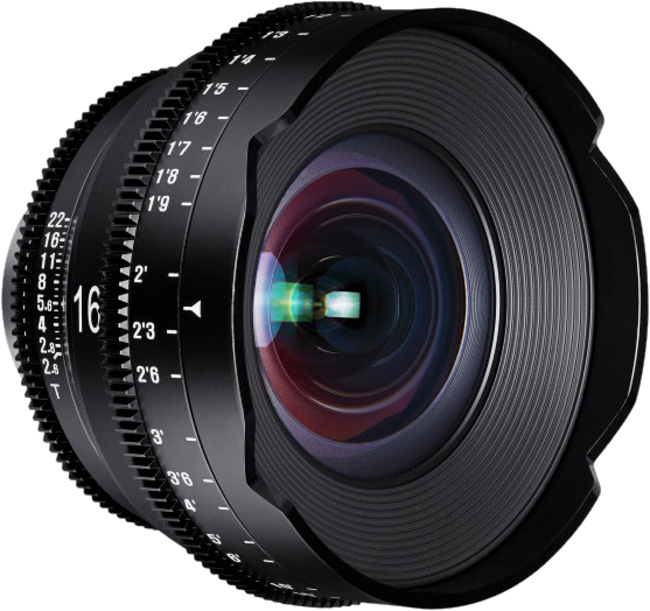 Image du produit Samyang XEEN 16mm T2.6 FF CINE PL (Mètre) (PL, Plein format)