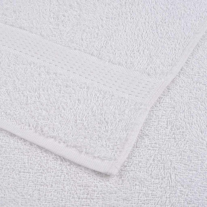 Immagine prodotto VidaXL Asciugamani 50 pz. Bianco 50x100 cm 360 g/m² 100% cotone Asciugamano da bagno
