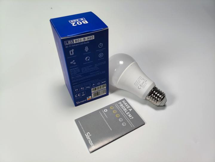 Produktbild Sonoff B02-B-A60 - Wi-Fi Smart LED Bulb (E27, 806 lm, 1x)
