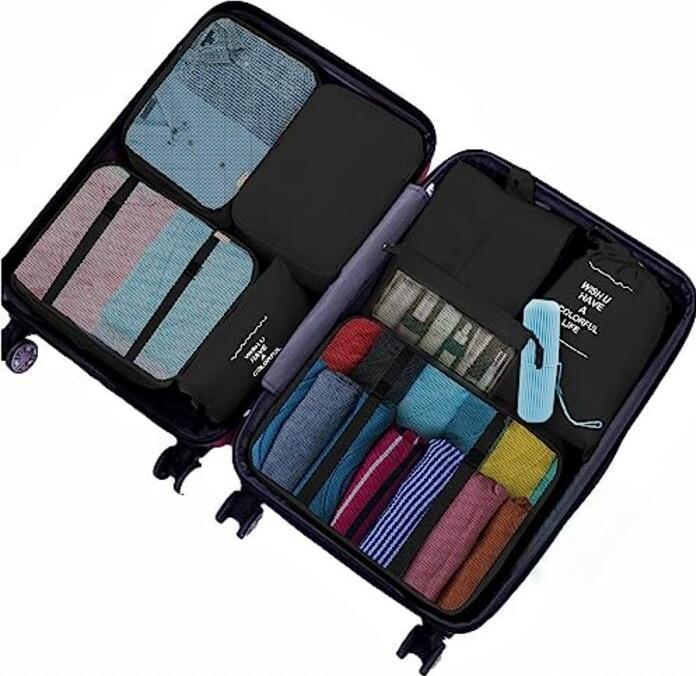 Produktbild Only-Bags.Store Koffer Organizer Set 9 Stück Packing Cubes Set Koffer Organizer Set Packing Cubes