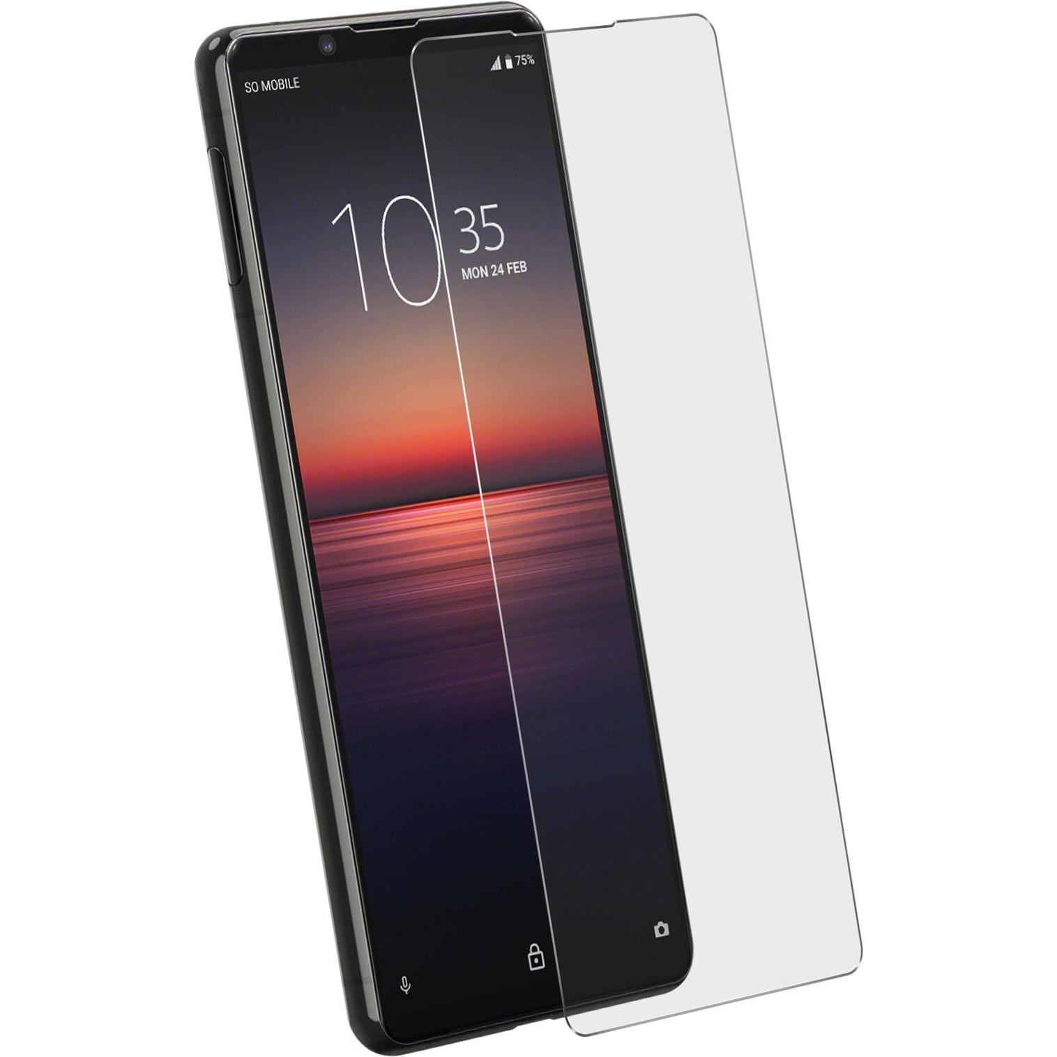 Thumbnail - Avizar Kristallklare Folie, Glas-Displayschutz (1 Stück, Sony Xperia 5 II), Smartphone Schutzfolie, Transparent