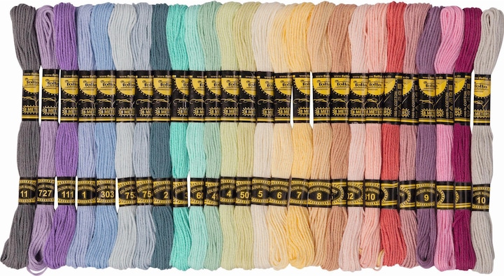 Actual product image Folia Embroidery thread (8 m)