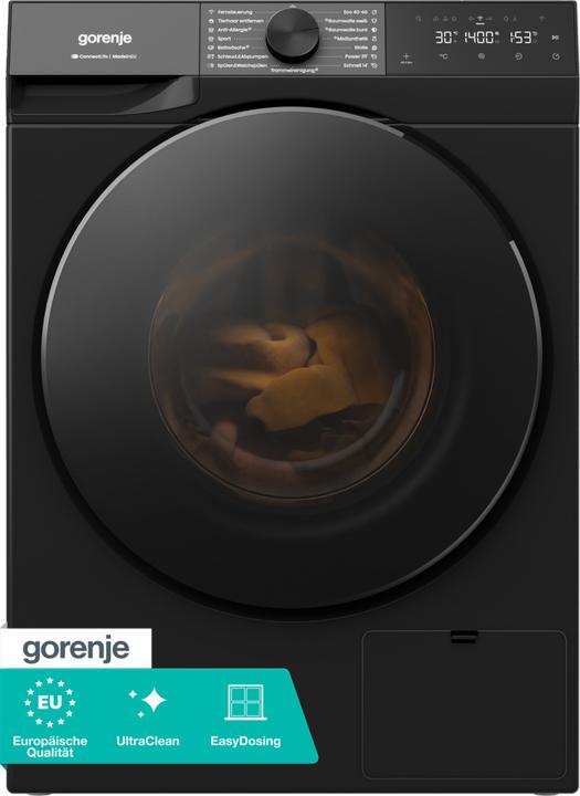 Produktbild Gorenje Waschvollautomat W53G494A1P1B RAL9005 (9 kg, Links)