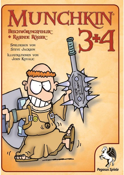 Produktbild Pegasus Munchkin 3+4 Erweiterung (Deutsch)