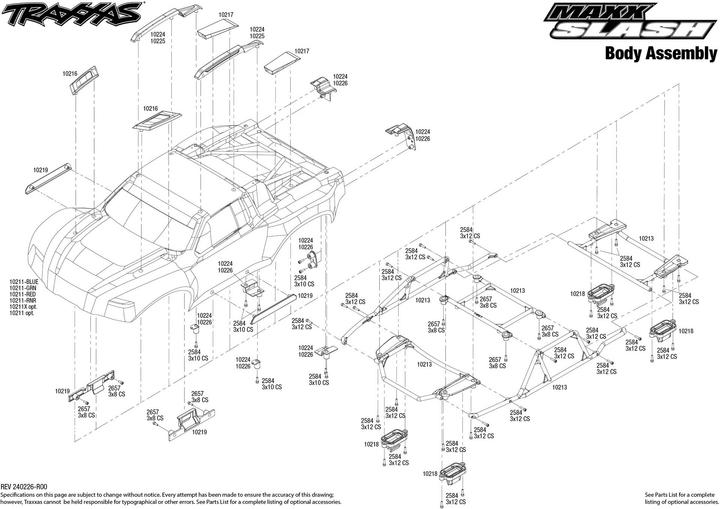 Immagine prodotto Traxxas Maxx Slash 1:8 4wd Ep (RTR pronto all'uso)