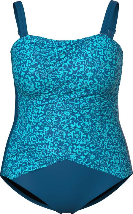 Immagine prodotto Ulla Popken Costume da bagno con Paisley, coppe morbide, spalline staccabili e materiale riciclato (42)