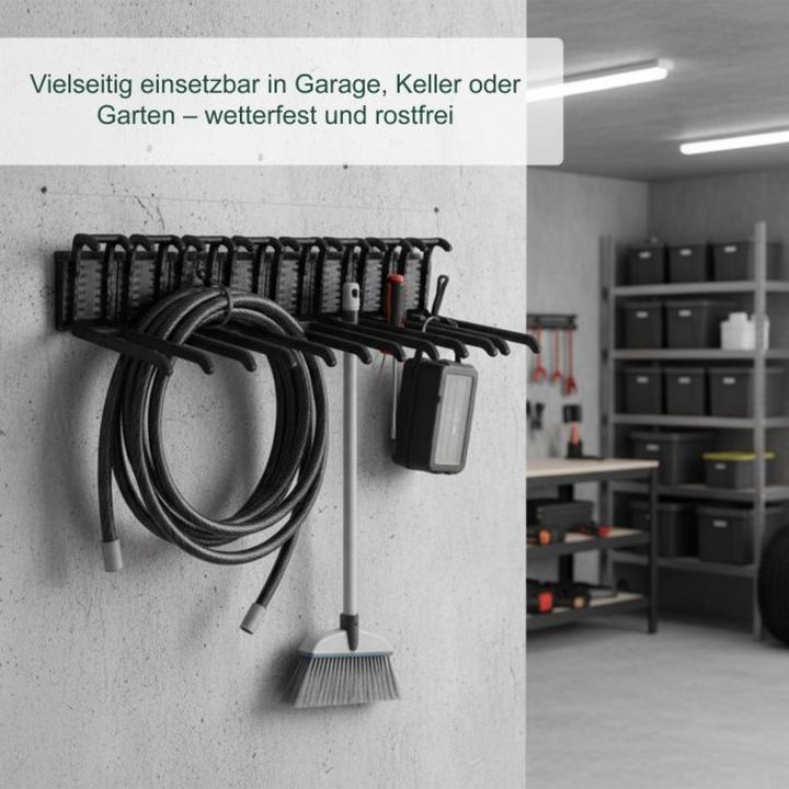 Actual product image Relaxdays 10-piece tool rack set