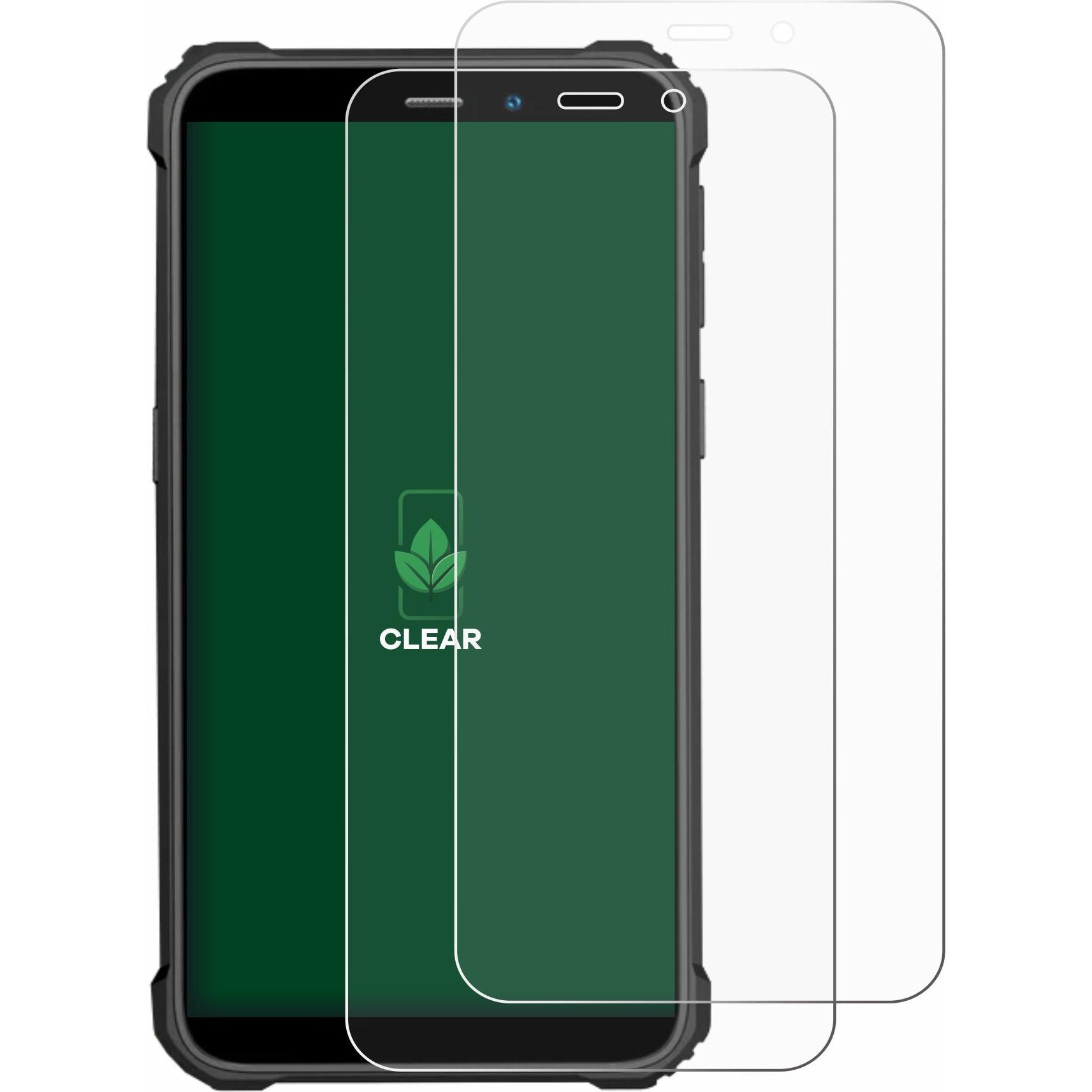 Thumbnail - ScreenLeaf Schutzfolie nachhaltiger Displayschutz Display Schutz Folie Klar Transparent (2 Stück, Oukitel WP2), Smartpho...