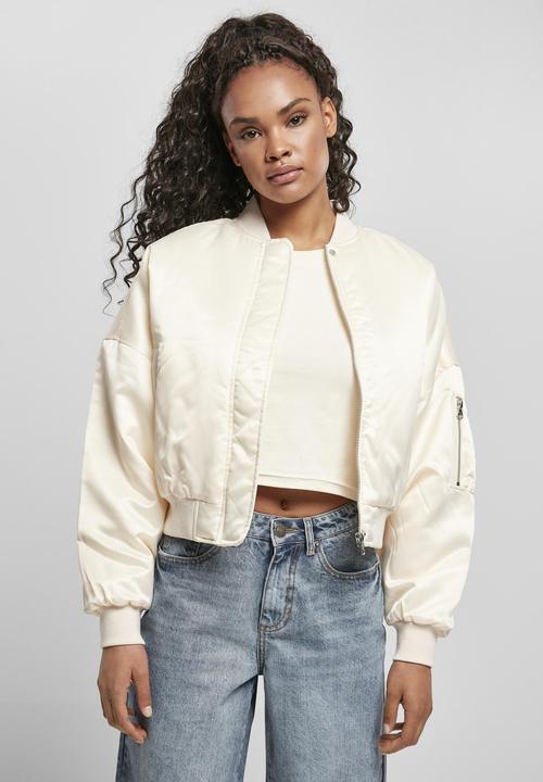 Produktbild Urban Classics Ladies Short Oversized Satin Bomber Jacket (3XL)
