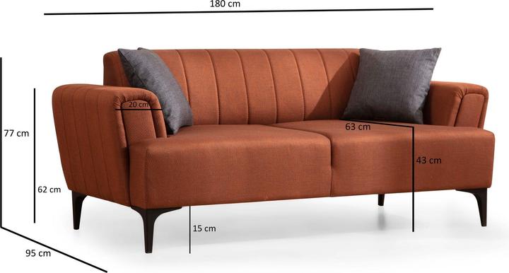 Produktbild Atelier del Sofa Hamlet (2-Sitzer)