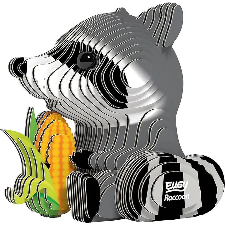 Actual product image Eugy Raccoon