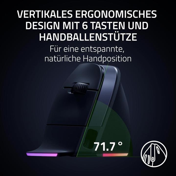 Actual product image Razer Pro Click V2 Vertical Edition (Cable, Wireless)