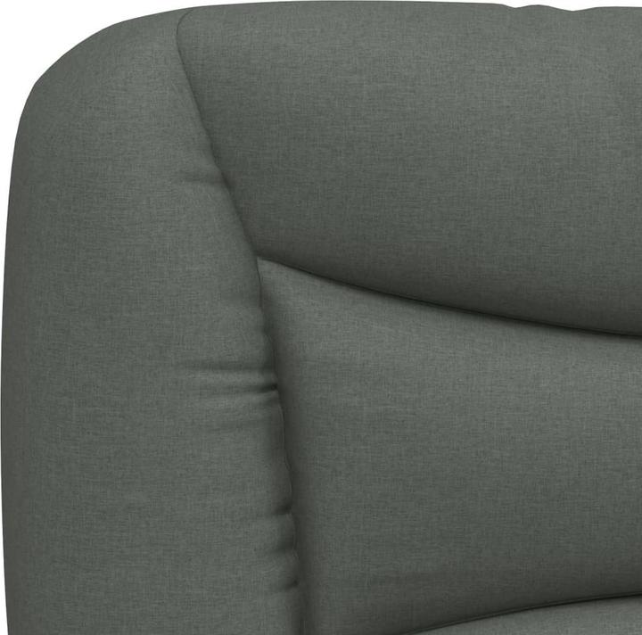 Produktbild vidaXL Bettgestell mit Kopfteil Stoff (140 x 190 cm)