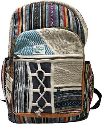 Actual product image Bekos Large Hemp Fibre Daypack Backpack