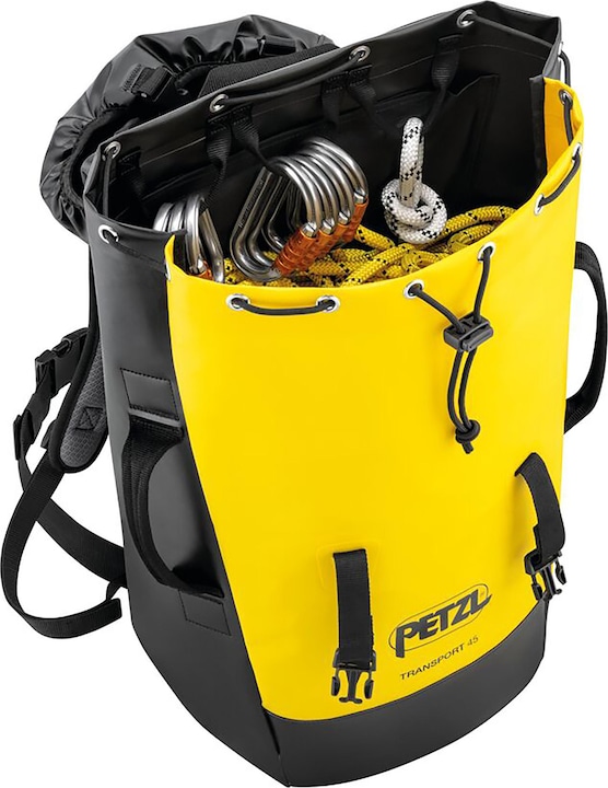 Actual product image Petzl Backpack made from welded canvas