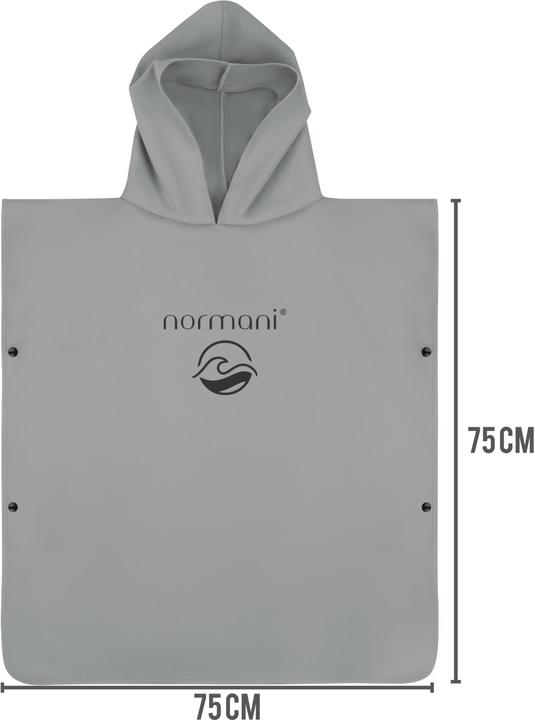 Actual product image Normani Kinder Badeponcho aus Mikrofaser Manati