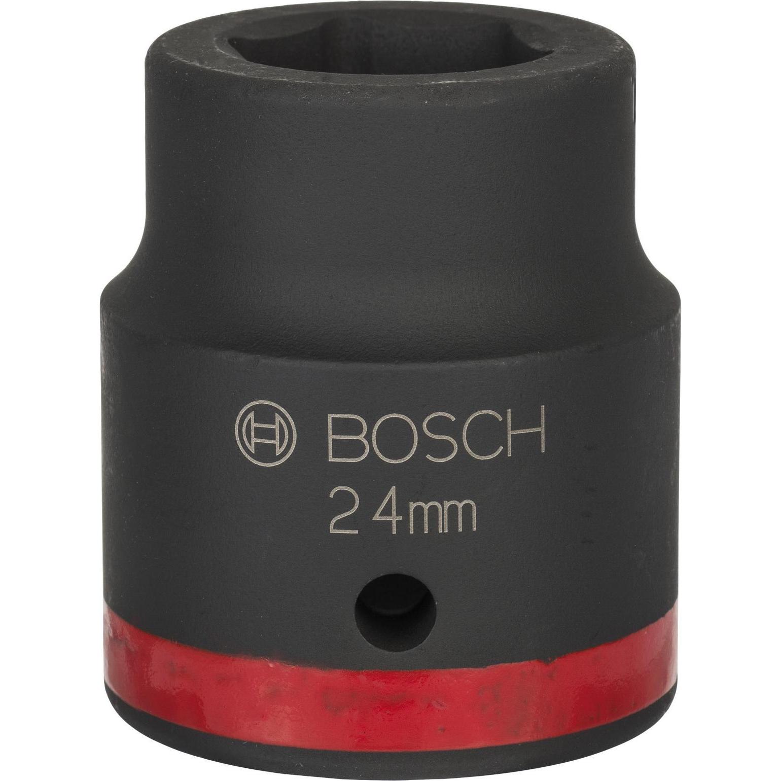 Bosch Professional Zubehör, Steckschlüssel + Stecknuss, Steckschlüsseleinsatz, SW 30 mm, L 62 mm, 54 mm, M20, 49 mm (30 ...