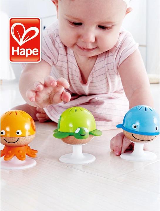 Produktbild Hape Saugnapf Rasselset
