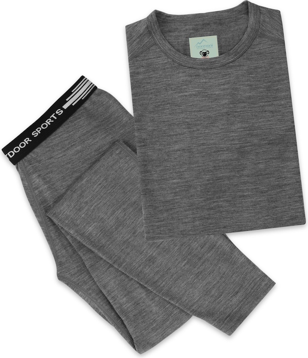 Immagine prodotto Normani Maglia da bambino in merino a maniche lunghe Broome - 9303 (122, 128, 125 B)