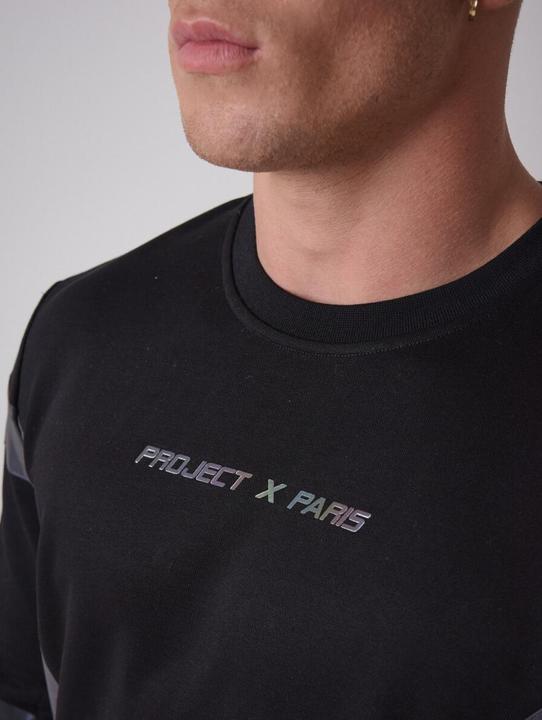 Actual product image Project X Paris round neck weathirt with reflective panel project x pari (S)